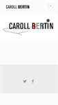 Mobile Screenshot of carollbertin.net